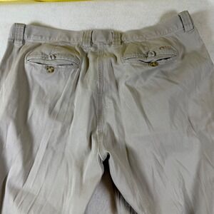 Mountain Khakis Mens Tan Cotton Twill Straight Leg Hiking Work Pants 40x32